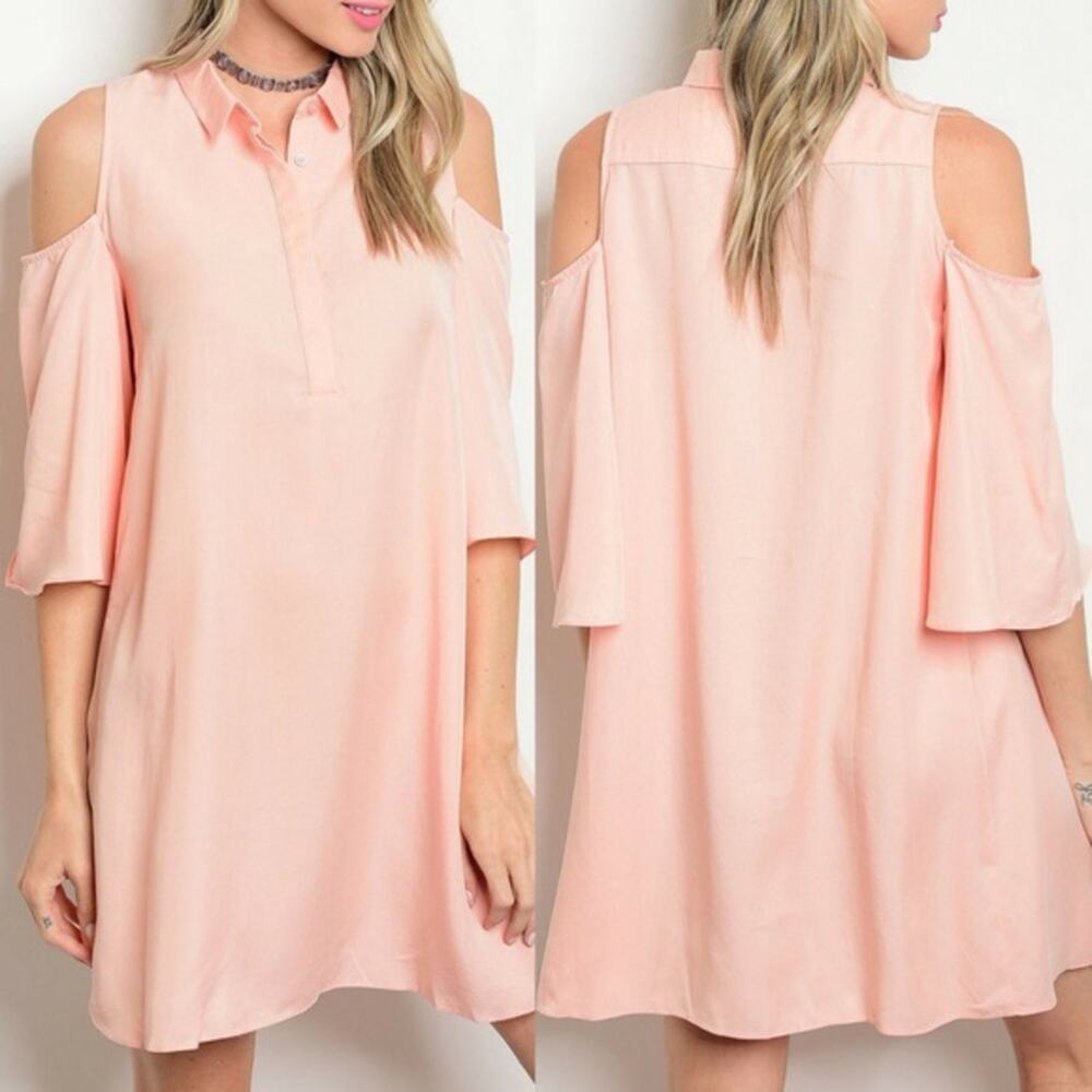 NEW DO + BE Open Shoulder Dress!
